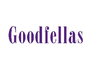 Goodfellas font