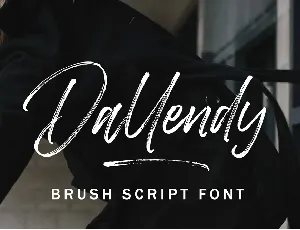 Dallendy font