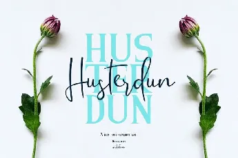 Husterdun Duo font