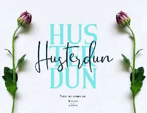 Husterdun Duo font