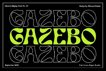 Guyon Gazebo font