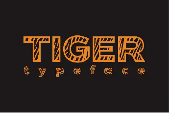 Tiger font