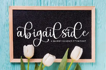 Abigailside font