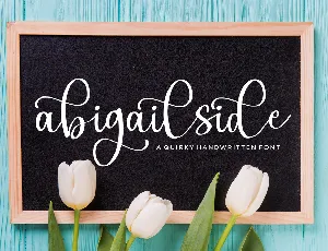 Abigailside font