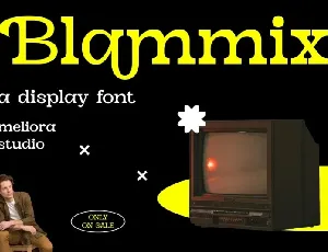 Blammix font