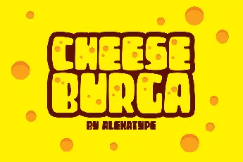 CHEESEBURGA font