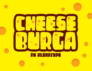 CHEESEBURGA font