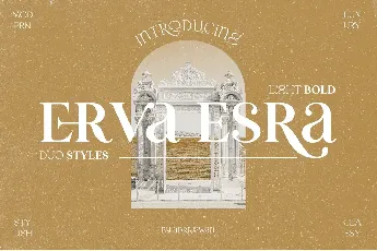 Erva Esra font