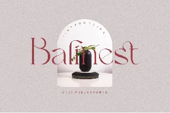 Balinest font