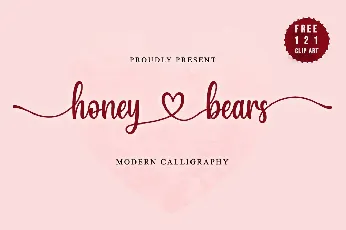 Honey Bears font