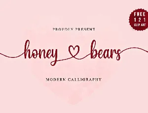 Honey Bears font