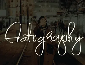 Astography font