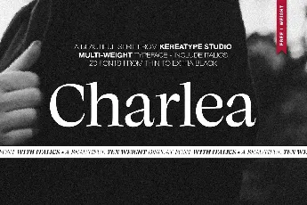 Charlea Demo font