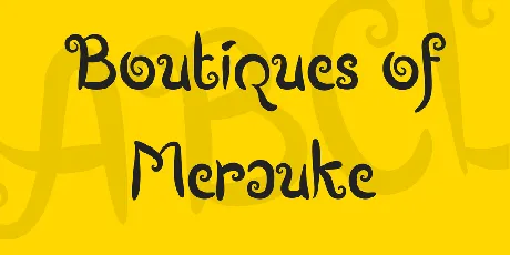 Boutiques of Merauke font