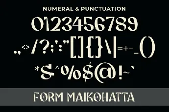 Sange Yasha font