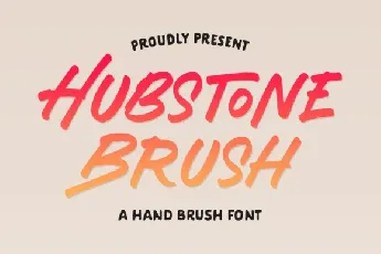 Hubstone font