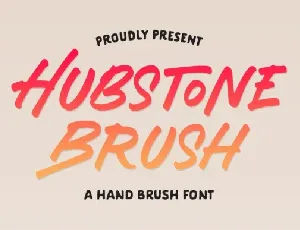 Hubstone font