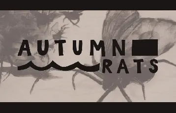 Autumn Rats font