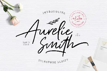 Aurelie Smith font