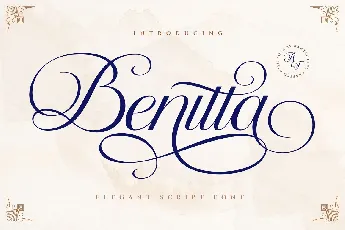 Benitta font