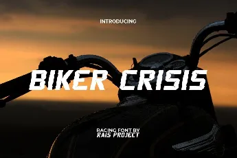 BikerCrisisDemo font