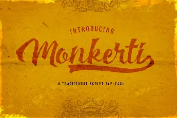 Monkerti font