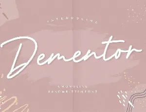 Dementor font