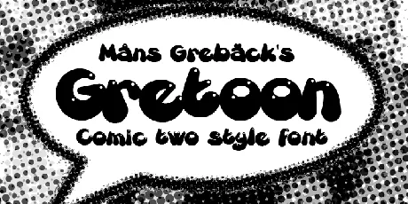 Gretoon font