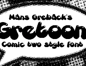 Gretoon font