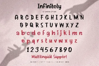 Infinitely font