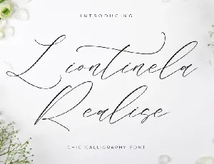 Liontinela Realise font