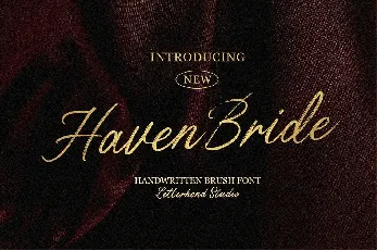 Havin Bride font