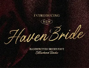 Havin Bride font