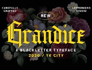 Grandice font