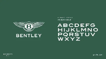 Bentley Free font