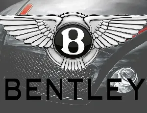 Bentley Free font