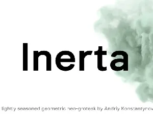 Inerta font