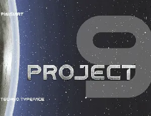 Project-9 font