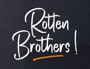 Rotten Brothers font