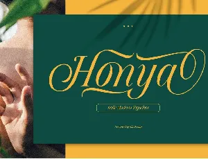 Honya font