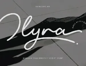 Ilyra font