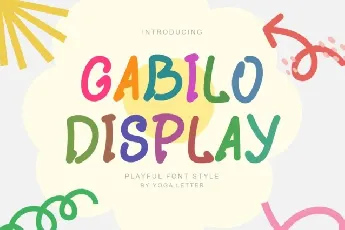 Gabilo Display font