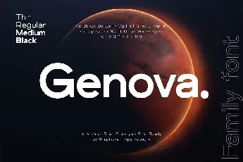 Genova font