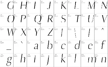 Andalos font