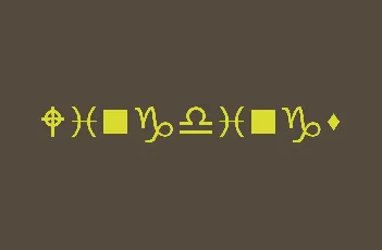 Wingdings font