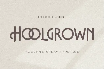 Hoolgrown font