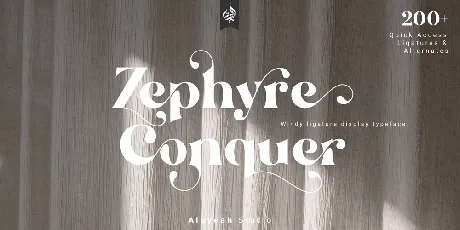 Zephyre Conquer font