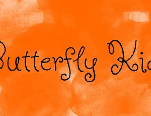 Butterfly Kids font