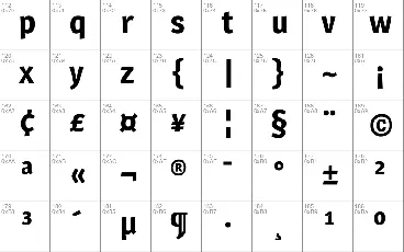 Magra font