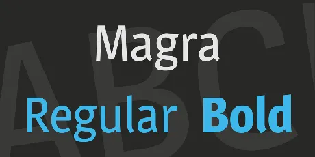 Magra font